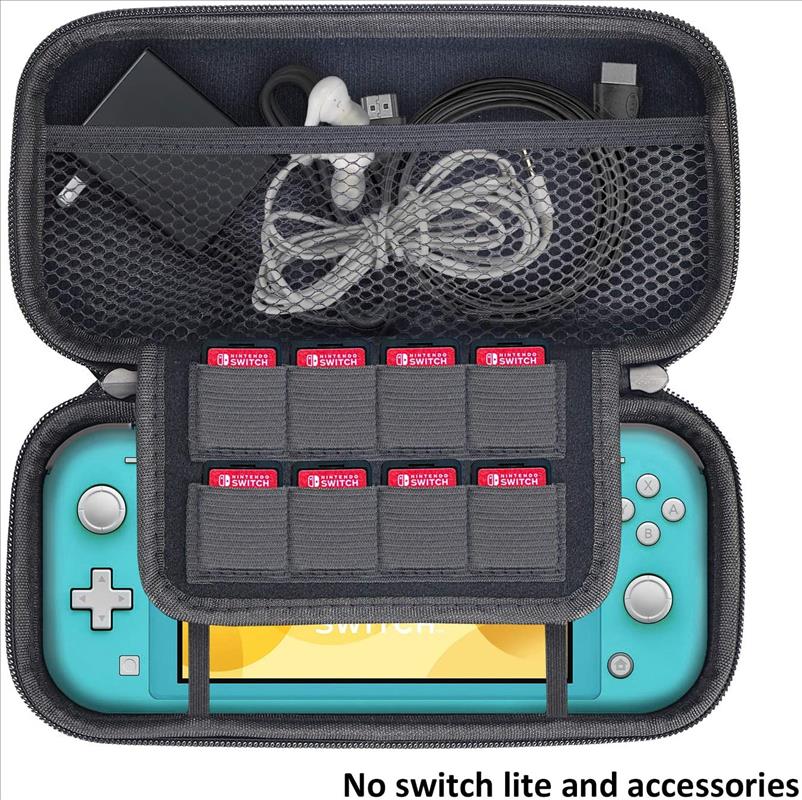 Accept Customized Zipper Closure Shockproof Hard Case For Nintendo Switch-Lite Portable Travel Bag